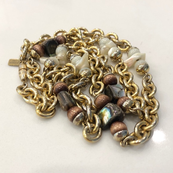 Vtg KJL Kenneth Jay Lane Gold Chain Necklace - Picture 13 of 14